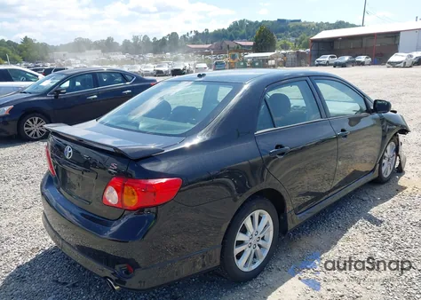 2010 Toyota Corolla S из США, поврежденный, VIN 2T1BU4EE3AC480292